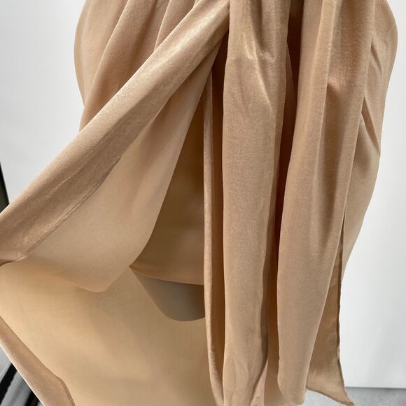 BALTIC BORN CAMILA NATURAL‎ TANK SIDE TIE MIDI DRESS XS NWT - Picture 9 of 16